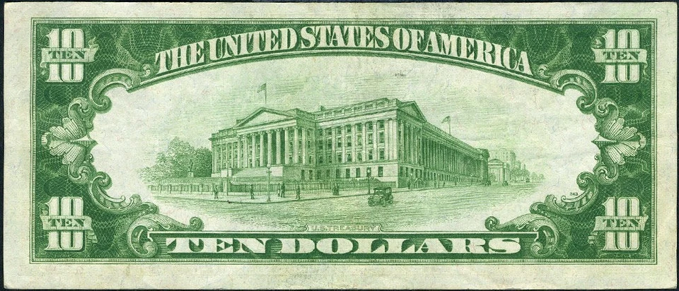 FR. 2001 D $10 1928-A Federal Reserve Note Cleveland D-A Block XF - Image 3 of 3