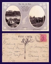 AUSTRALIA SYDNEY LANE COVE RIVER PYRMONT BRIDGE 1909 TO ARMSTRONG, SPRING HILL