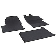 Image of Gledring Tailored Rubber Floor Mats for Vauxhall Movano B Mk2 11-22 Moulded Set