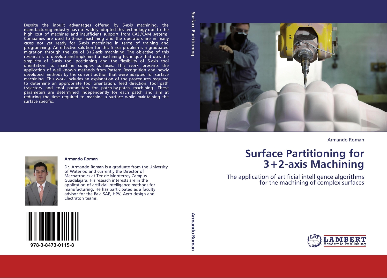 Thumbnail - Armando Roman | Surface Partitioning For 3+2-axis Machining |