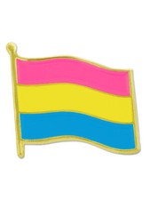 PinMart's Pansexual Flag LGBTQ Pride Enamel Lapel Pin Jewelry