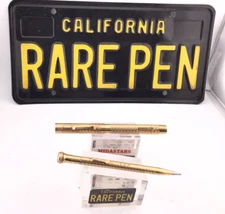 Vintage Wahl Eversharp Zigzag GF #5 Fountain Pen & Pencil set #5 14K F FLEX nib