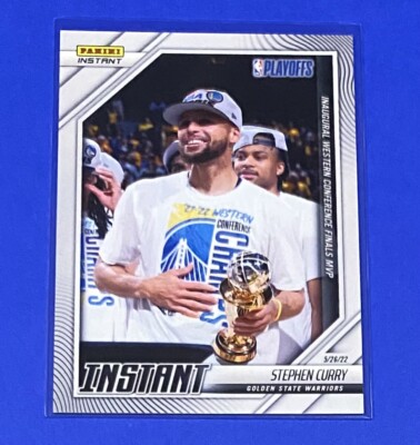 2021-22 Panini Instant Stephen Curry WESTERN CONFERENCE FINALS MVP 1/430 SP  #229 - Main Image