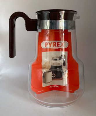 Vintage PYREX de Corning Kaffee Glaskanne 1,5 Liter