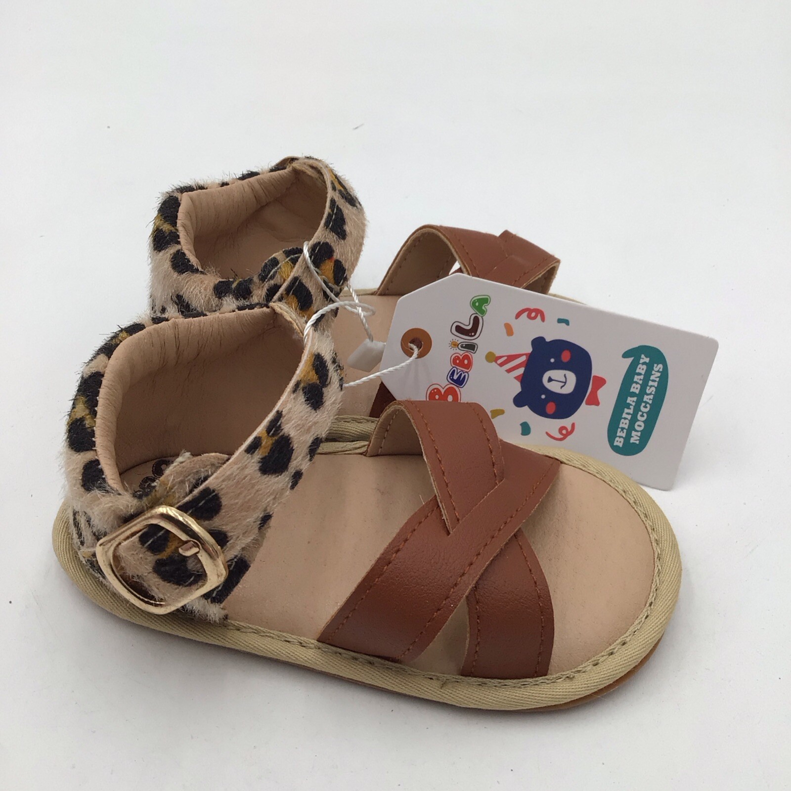 APL Sandalo bambino stampa Leapord mocassini bambino
