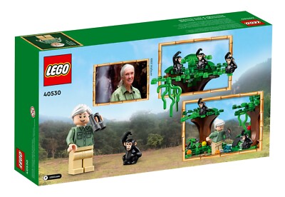 LEGO JANE GOODALL TRIBUTE DIORAMA RETIRED SET 40530 FACTORY SEALED
