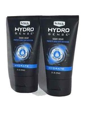 Lot of 2 SCHICK Hydro Sense Shave Cream HYDRATE Travel Size 2 oz. FREE SHIPPING