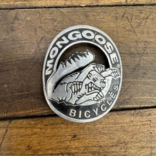 Mongoose Maurice BMX Headbadge Old Mid School BMX Head Badge 90s Y2K  Frame A7