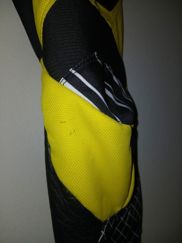 JNC Industries Carbon Yellow Black Youth Size 28 Motocross Pants - Picture 10 of 18