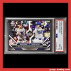 2024 Topps Now World Series #863 Shohei Ohtani Aaron Judge PSA 10 GEM-MT