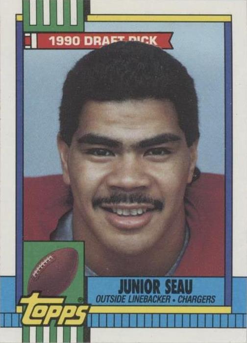 1990 Topps Junior Seau #381 - 1 of 2