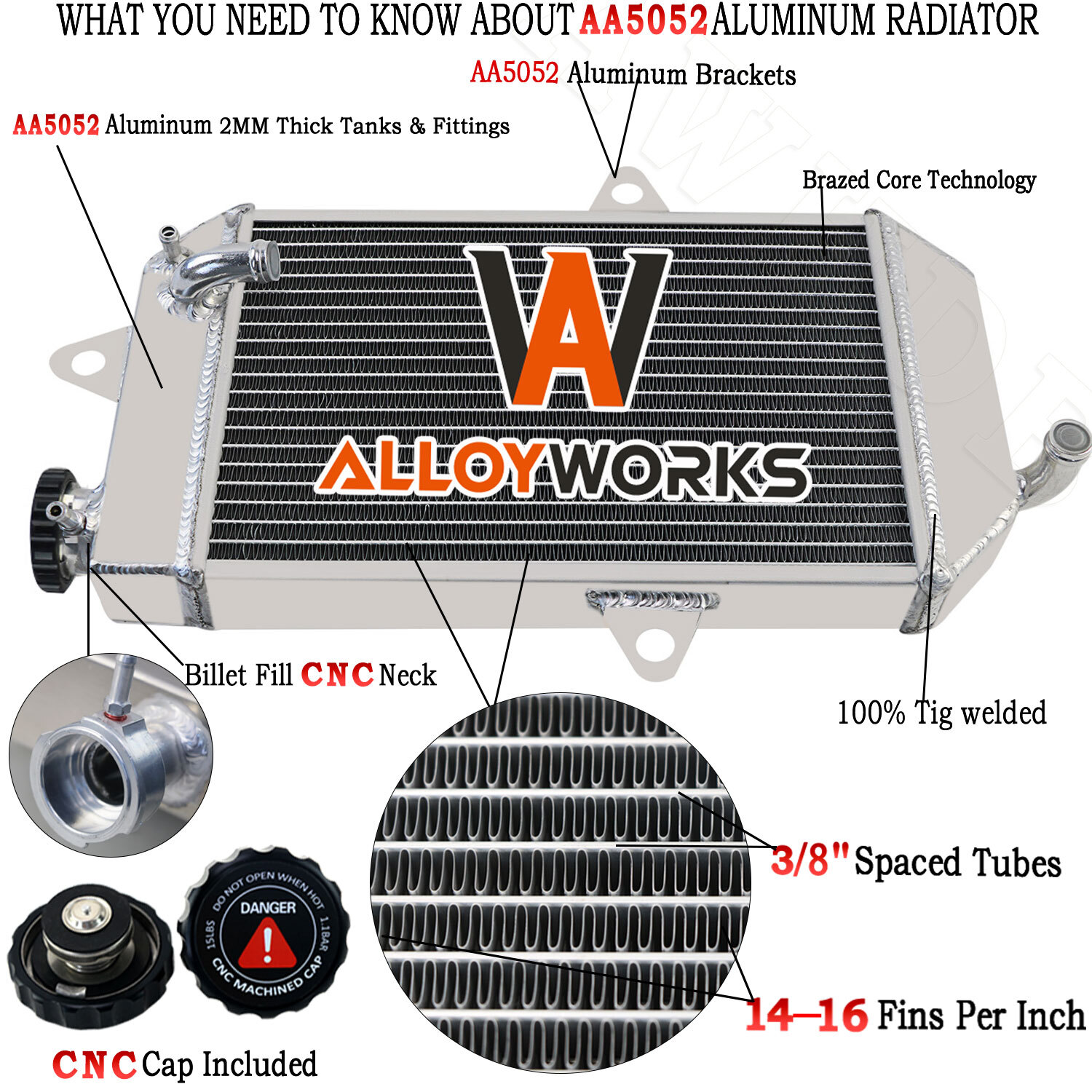 2 Row Aluminum Radiator For Yamaha Banshee 350YFZ350 YFZ 350 1987-2006 2455025