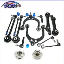 Control Arm Kit w/ Wheel Hub Bearing Assembly For Chrysler 300 Dodge Charger RWD