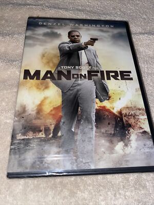 Man on Fire (DVD, 2004) Dakota Fanning - Denzel Washington - BRAND NEW & SEALED