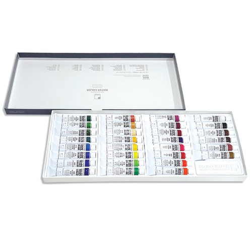 SHINHAN Set vernici acquerelli grado artista professionale tubo 30 colori 7,5 ml - Foto 4 di 4