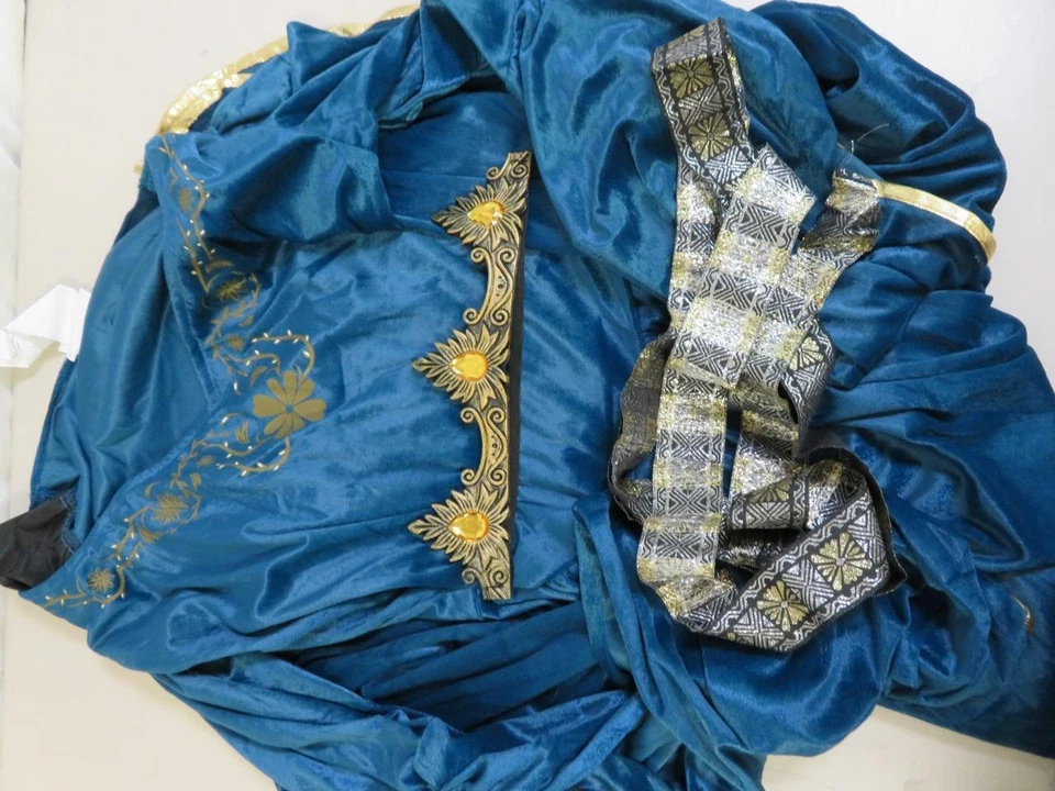 Disfraces California Dama Ginebra Vestido Medieval Disfraz Halloween XL 12-14 Foto 3 de 4