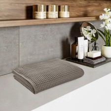 Set Asciugamano + Ospite o Telo Bagno Nido d'Ape 100% Cotone