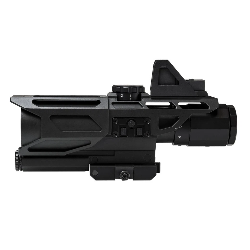 Mira telescópica VISM Gen3 USS 3-9X40 con punto rojo/francotirador P4 - negra Foto 4 de 4