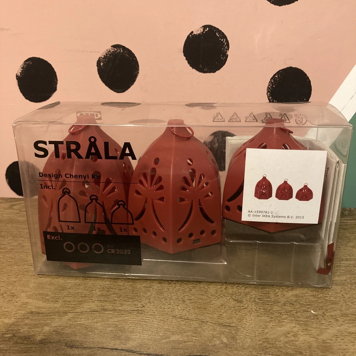 Ikea strala led sale lantern