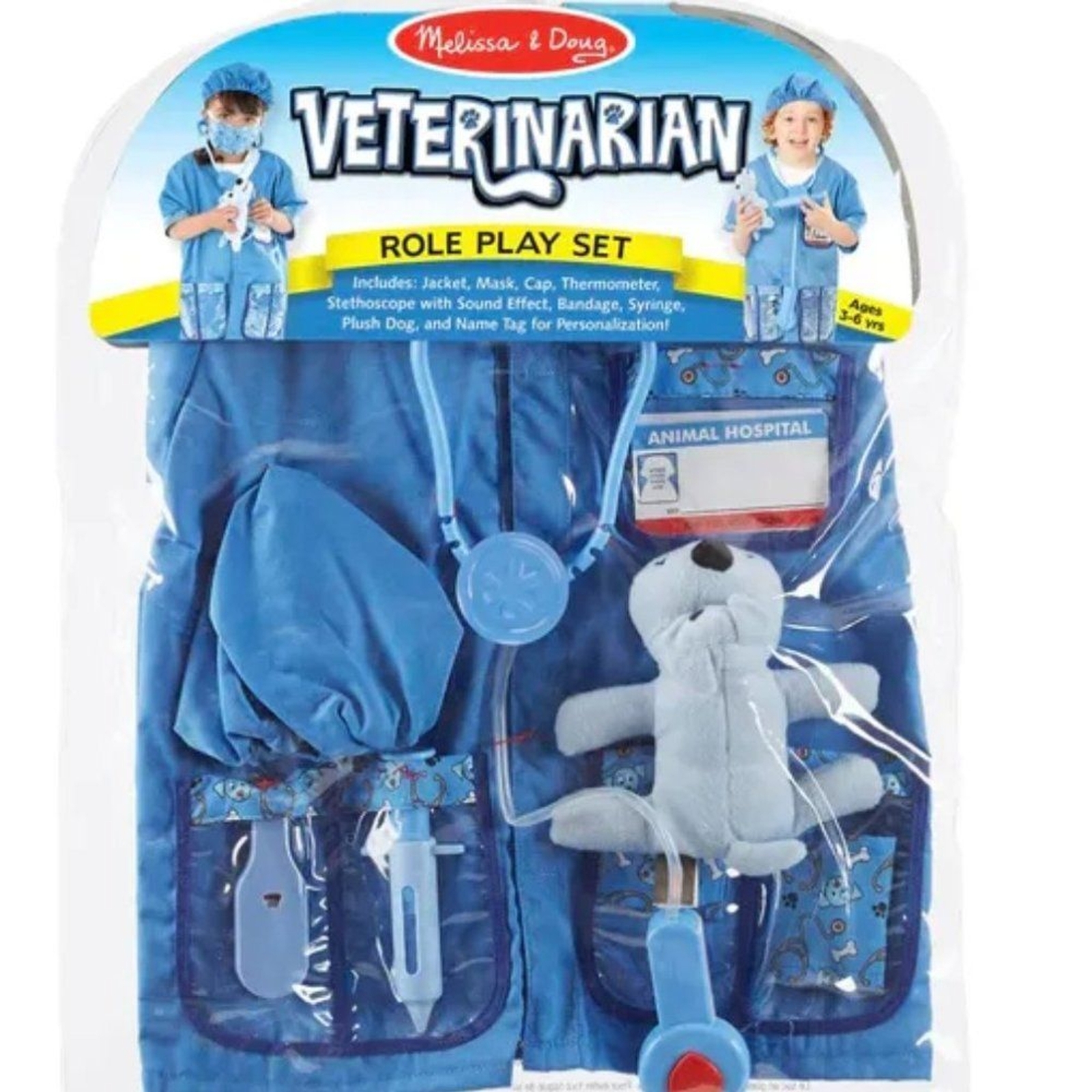 NEW! Melissa & Doug Veterinarian Role Play Costume Set, New in Box eBay