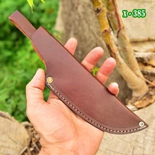 handmade fixed blade knife sheath hunting skinner blade knife leather sheath