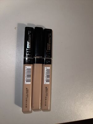3Pack Maybelline New York Fit Me! Concealer Shade (10) Fair