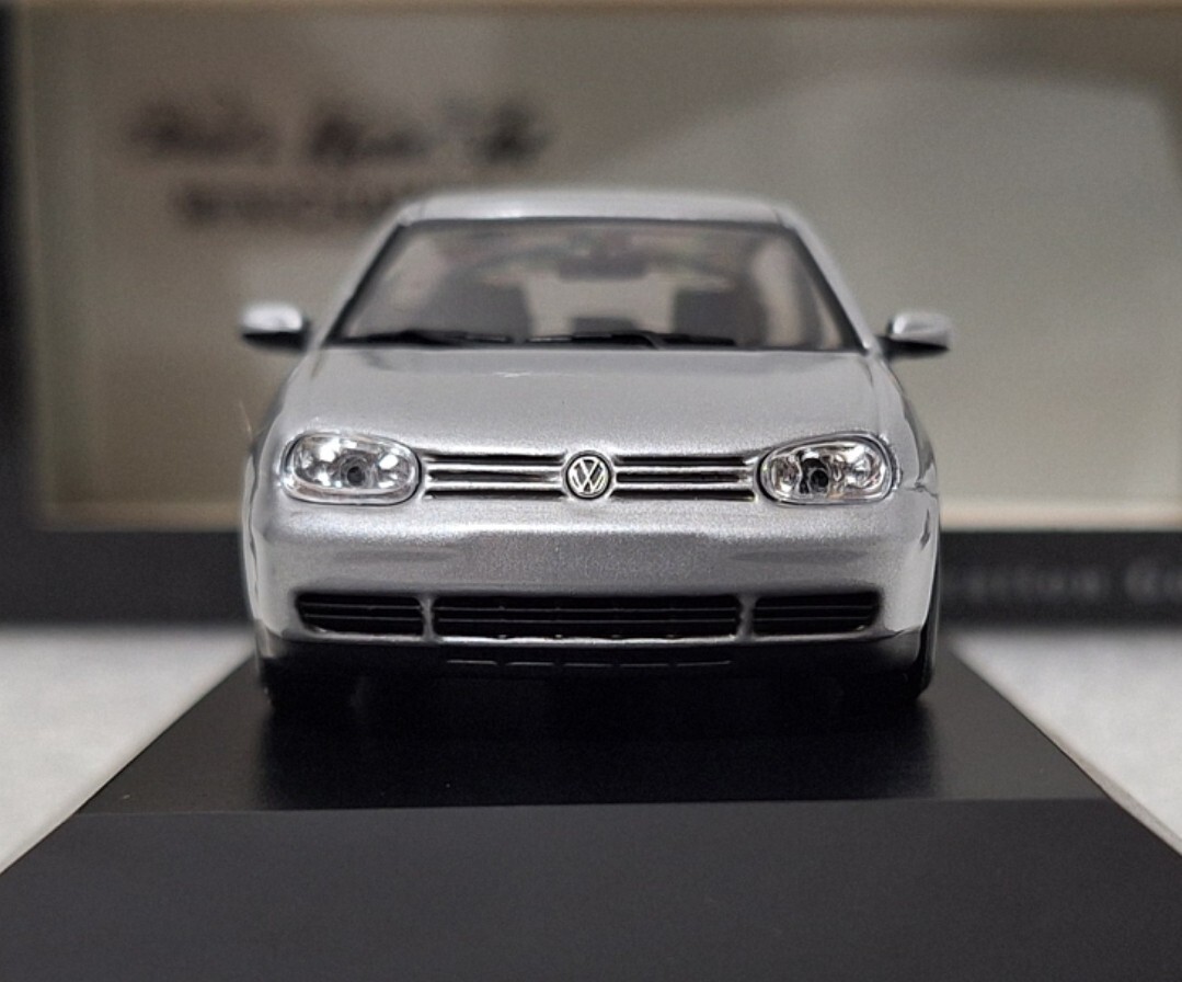 VW Volkswagen Golf 4 IV GTI 1997 Silver 1:43 Minichamps EXTREMELY