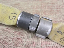 Action 1.5" NH Fire Hose Couplings Male & Female with hose remnants