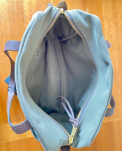 Filson Rugged Twill Zipper Tote Bag Otter Green - NEW - Picture 9 of 11