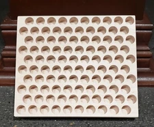 454 CASULL RELOADING TRAY-CNC CUT HARDWOOD HICKORY 