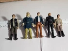 5 Figures Han Solo Luke Skywalker Leia Endor lot Vintage Star Wars