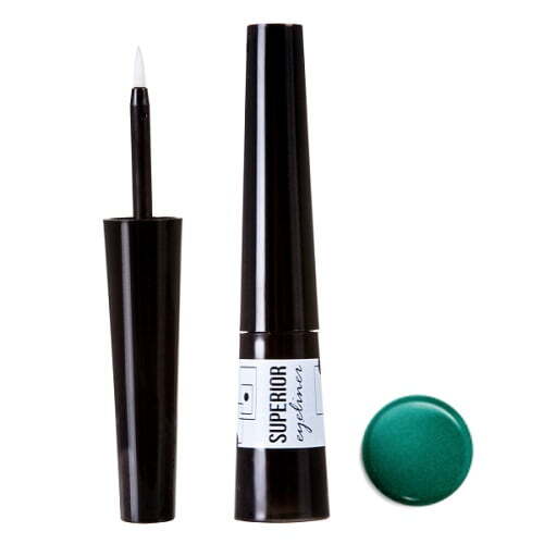 5903587906077 Подводка для глаз Vipera Superior Eyeliner wodoodporny eyeliner 07 зеленая, 3 мл (P1) Vi