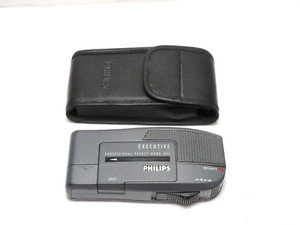 Philips Executive Professional Pocket Memo Mini cassette Voice Recorder & Player