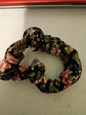 Handmade Floral Scrunchie