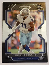 2021 Chronicles Prizm Micah Parsons Black Rookie #PB-19 Cowboys