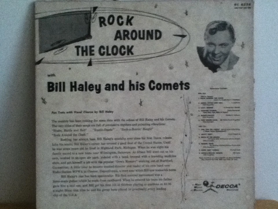 BILL HALEY AND HIS COMETS LP ROCK AROUND THE CLOCK Foto 2 de 4