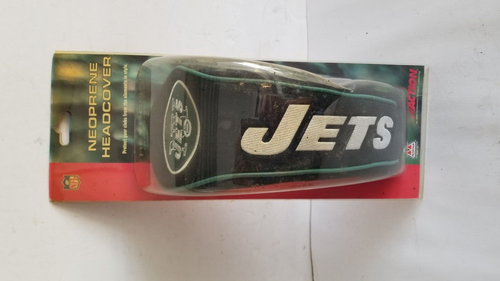 Action New York Jets Driver Head Cover Neoprene NFL Golf Club Cover New in Pack