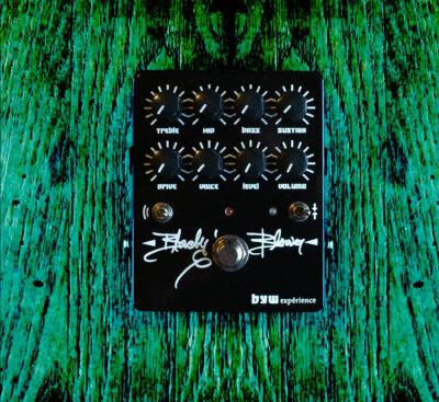 Blacky' Blower of BYW Audio, 2023 Black, Voivod, Metal, Stompbox, Pedal