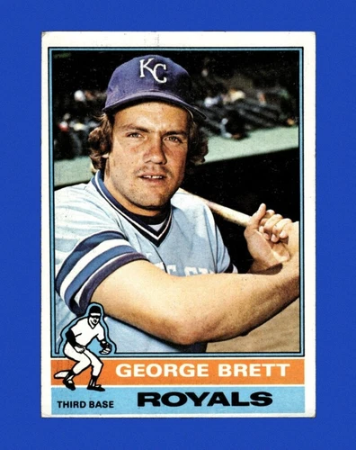1976 Topps Set-Break # 19 George Brett VG-VGEX *GMCARDS*