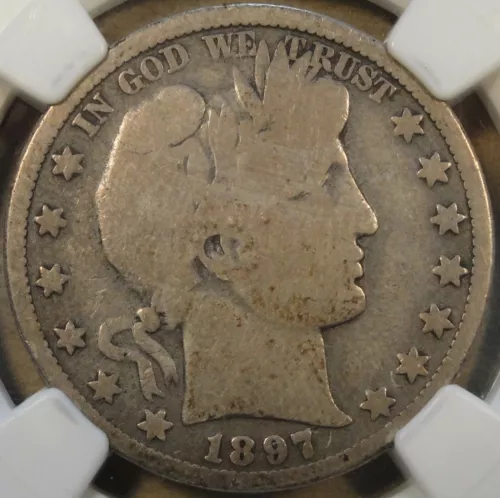 1897-O Barber Half Dollar 50c NGC Certified G4