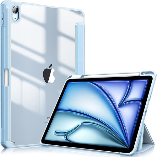 Smart Case For 2025 NEW iPad Air 11" M3/ iPad Pro 11 inch 2024 Clear Back Cover - Picture 31 of 75