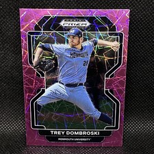 Pink Velocity! 🚨2022 Prizm Draft Trey Dombroski Houston Astros Rookie #133