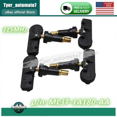 For Ford Expedition 2018-2021 F-150 2017-2022 Tire Pressure Sensor TPMS 4PCS New