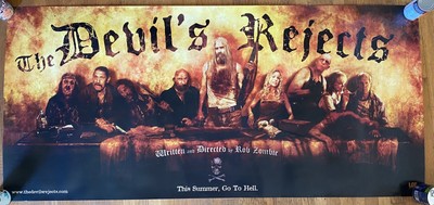 the devil's rejects 5' 7" movie poster last supper 2005