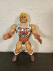 Vintage MOTU Flying Fists He-Man 1985 Masters of The Universe Action Figure