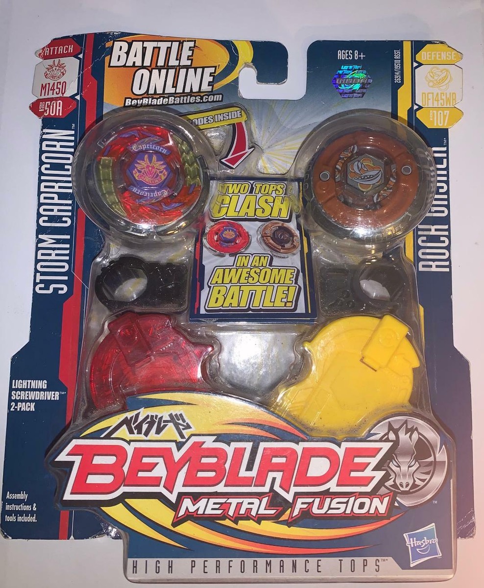 ICE STORM 15ポンド Beyblade Metal Fusion Battletop Faceoff - Lightning
