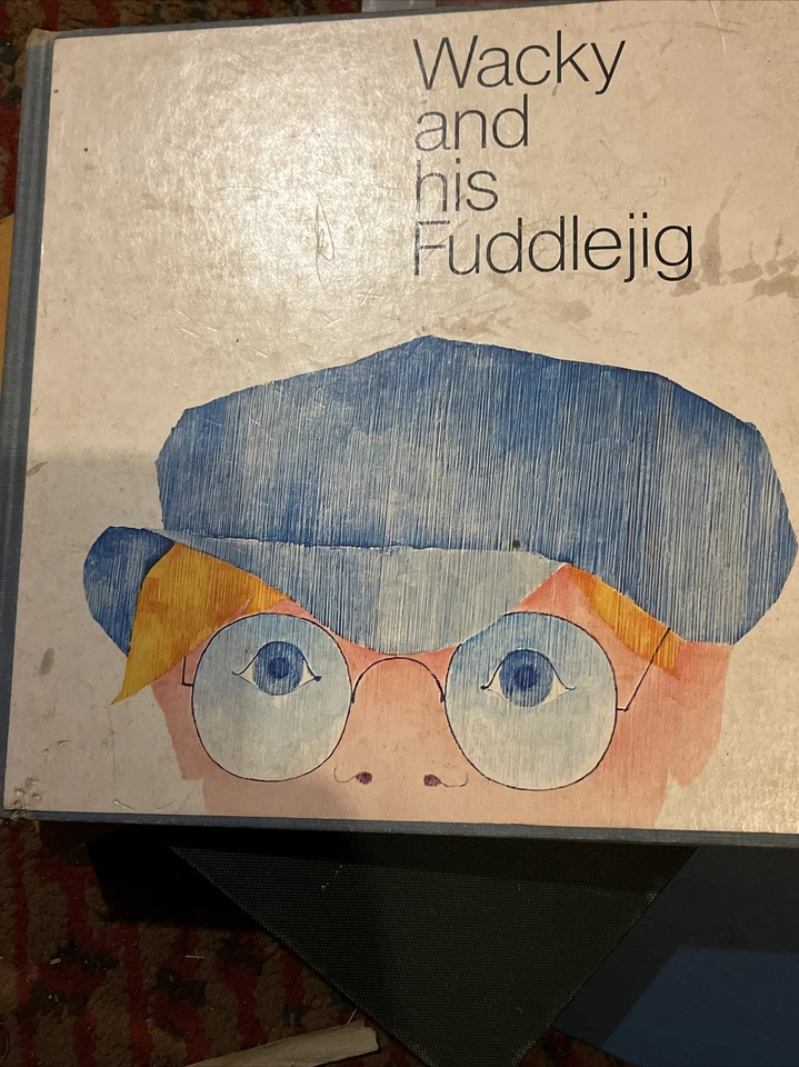 VERY RARE! First Print childrens book Wacky and his Fiddlejig  vintage 1968 Foto 3 de 4