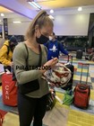 2022 TEAM CANADA WOMEN'S SIGNED GOALIE MASK MARIE PHILIP-POULIN JENNER PROOF — photo 5