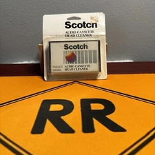 Scotch Audio Cassette Head Cleaner New Factory Sealed 3M