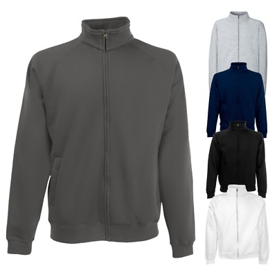Fruit of the Loom Premium Sweat Jacket, unisex Sweatjacke, Stehkragen F457